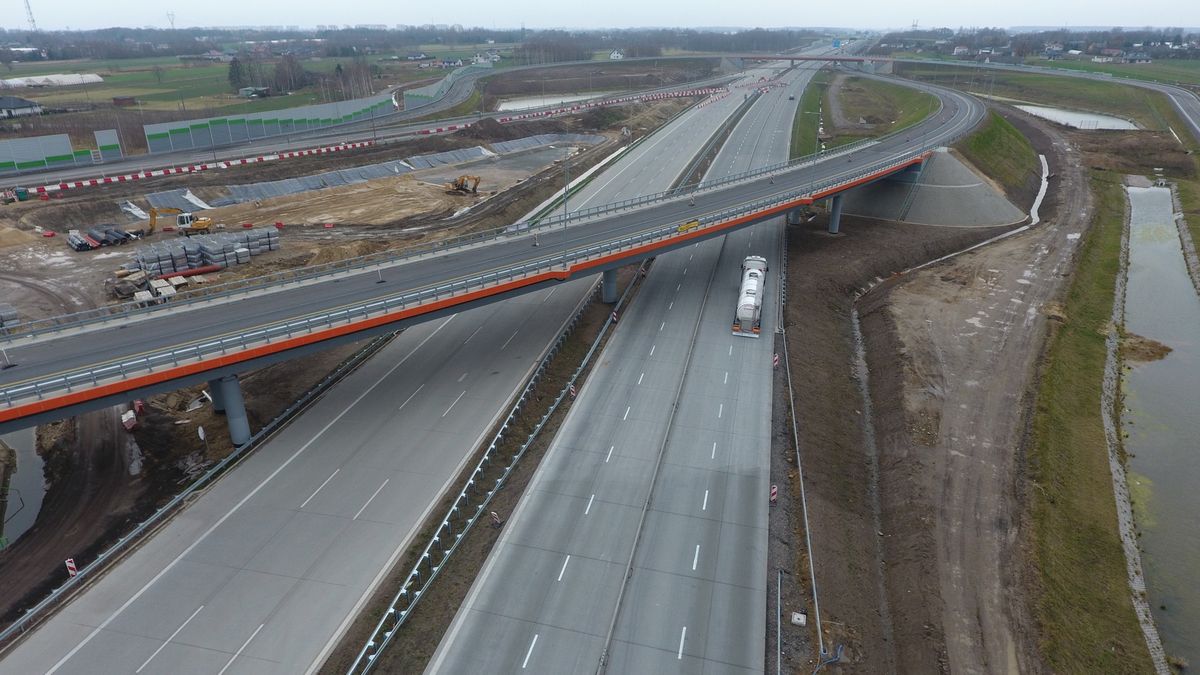 Na zdjęciu autostrada A1
