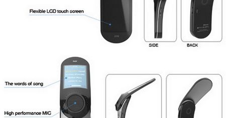 Orio MP3 player - bardzo ciekawa koncepcja (wideo)