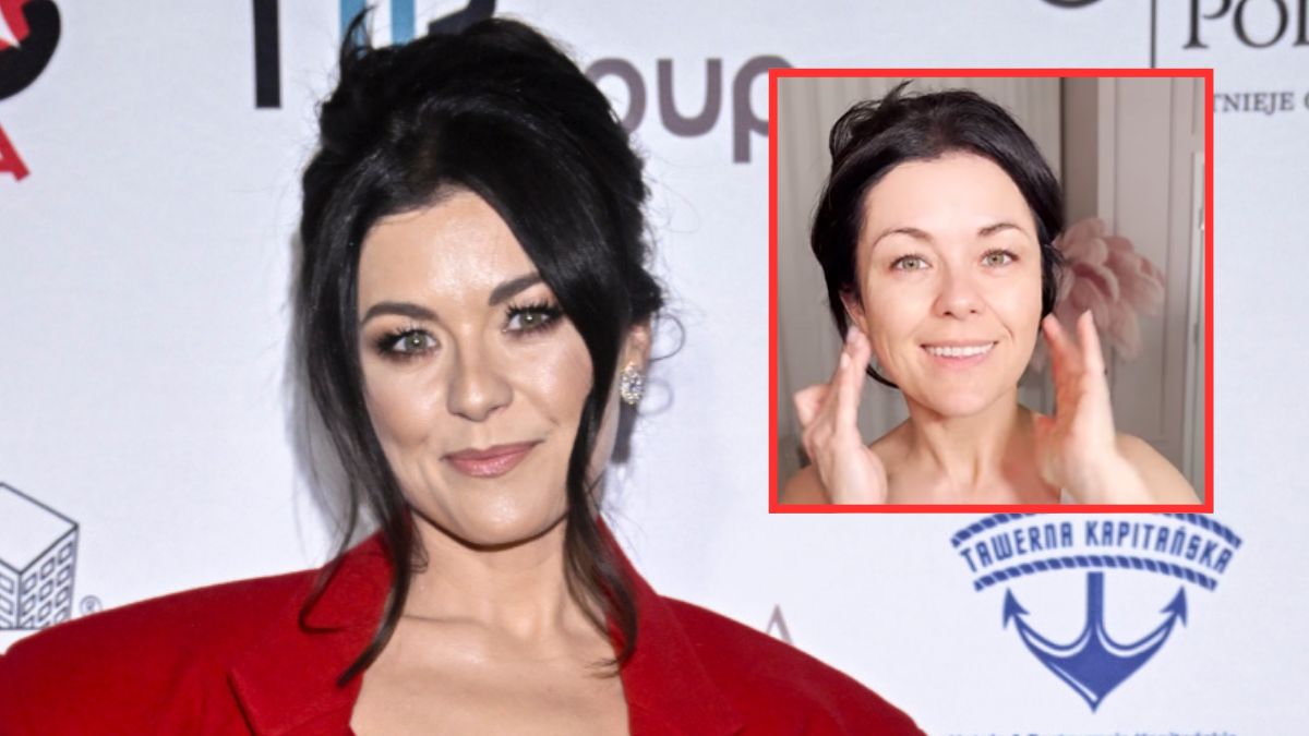 Katarzyna Cichopek pokazała się bez makijażu