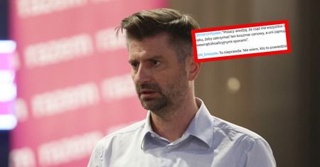 "Nie wiem, kto to powiedział". Śmiszek wpadł na własnej wypowiedzi