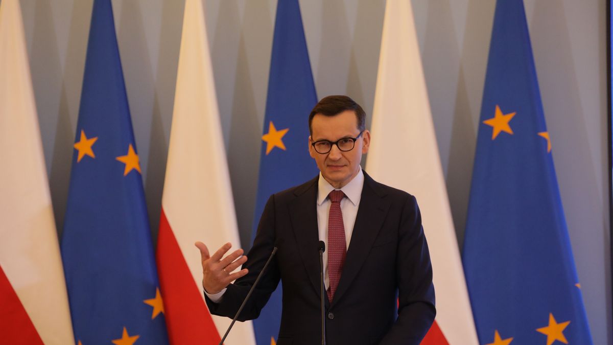 Na zdjęciu Mateusz Morawiecki