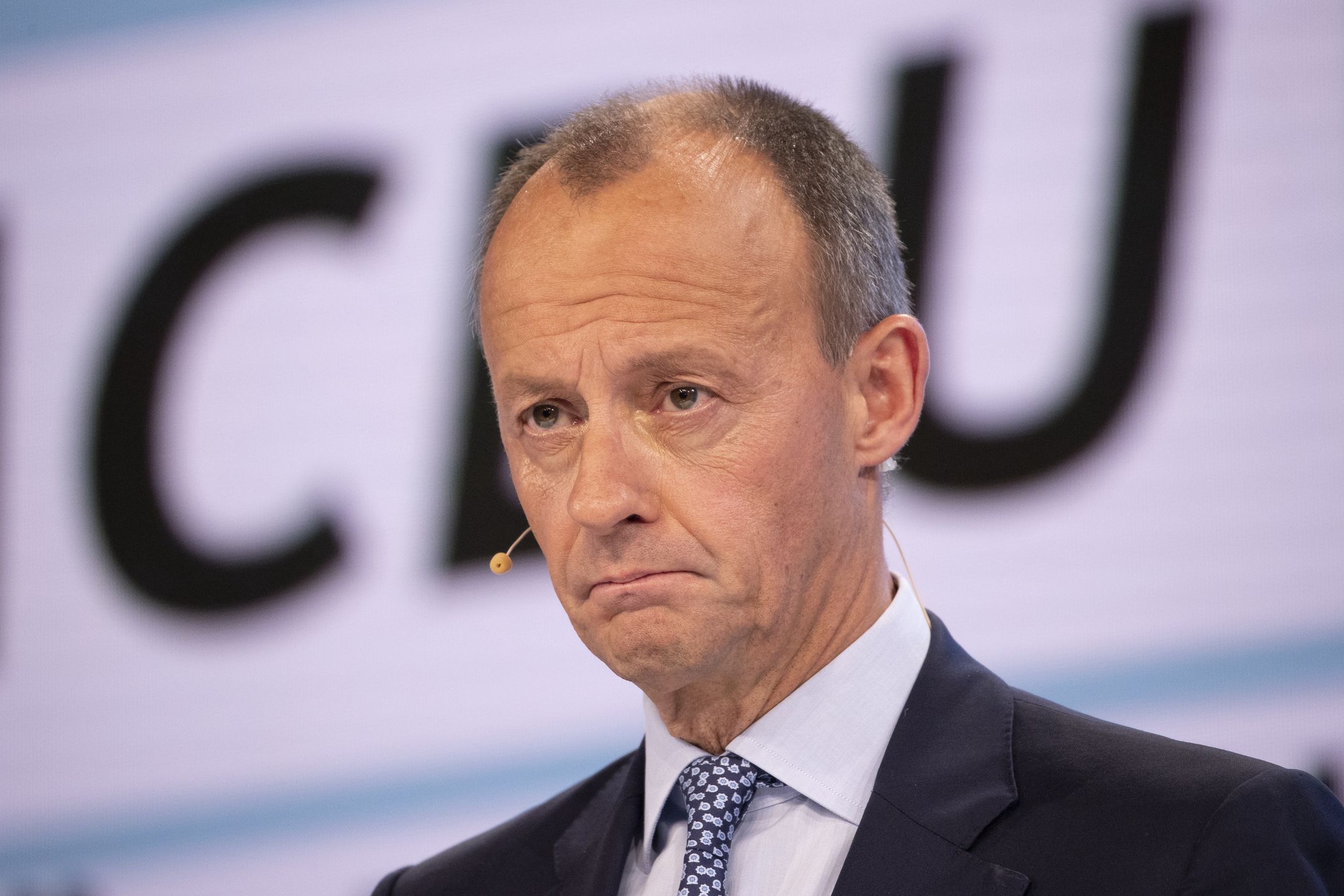 Friedrich Merz To Run For CDU Leadership
BERLIN, GERMANY - NOVEMBER 16: German Christian Democrat (CDU) Friedrich Merz speaks to the media the day after his CDU district chapter confirmed his nomination to become the next leader of the party on November 16, 2021 in Berlin, Germany. Merz joins candidates Norbert Roettgen and Helge Braun to succeed Armin Laschet, who is making way following poor results for the CDU in last September's federal elections. The CDU will hold a party congress in January to elect a new leader. (Photo by Maja Hitij/Getty Images)
Maja Hitij