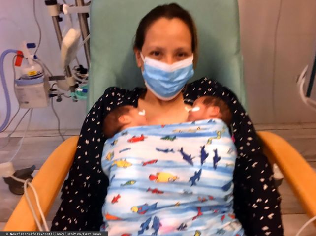 Hiszpanka chora na koronawiursa urodziła bliźniaki, będąc w ciężkim stanie. Po przebudzeniu nie pamiętała, że była w ciąży
