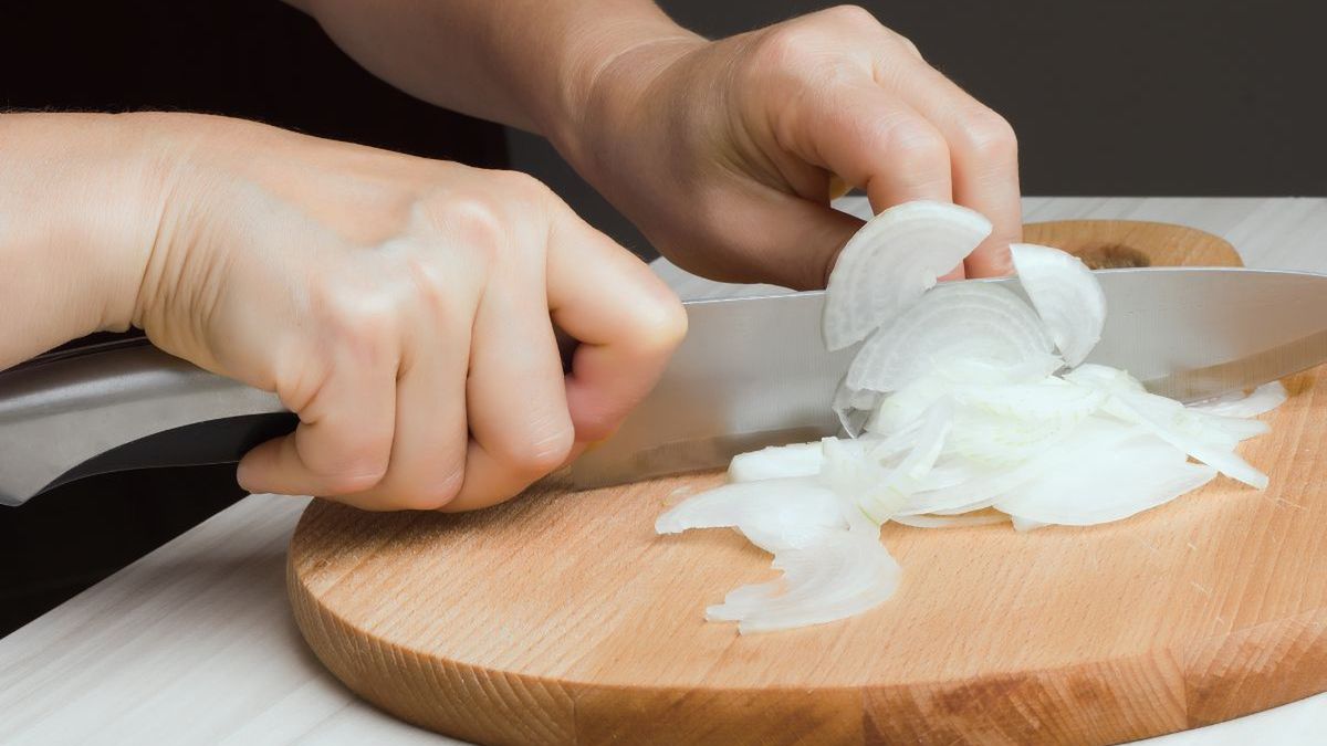 Krojenie cebuli - Pyszności