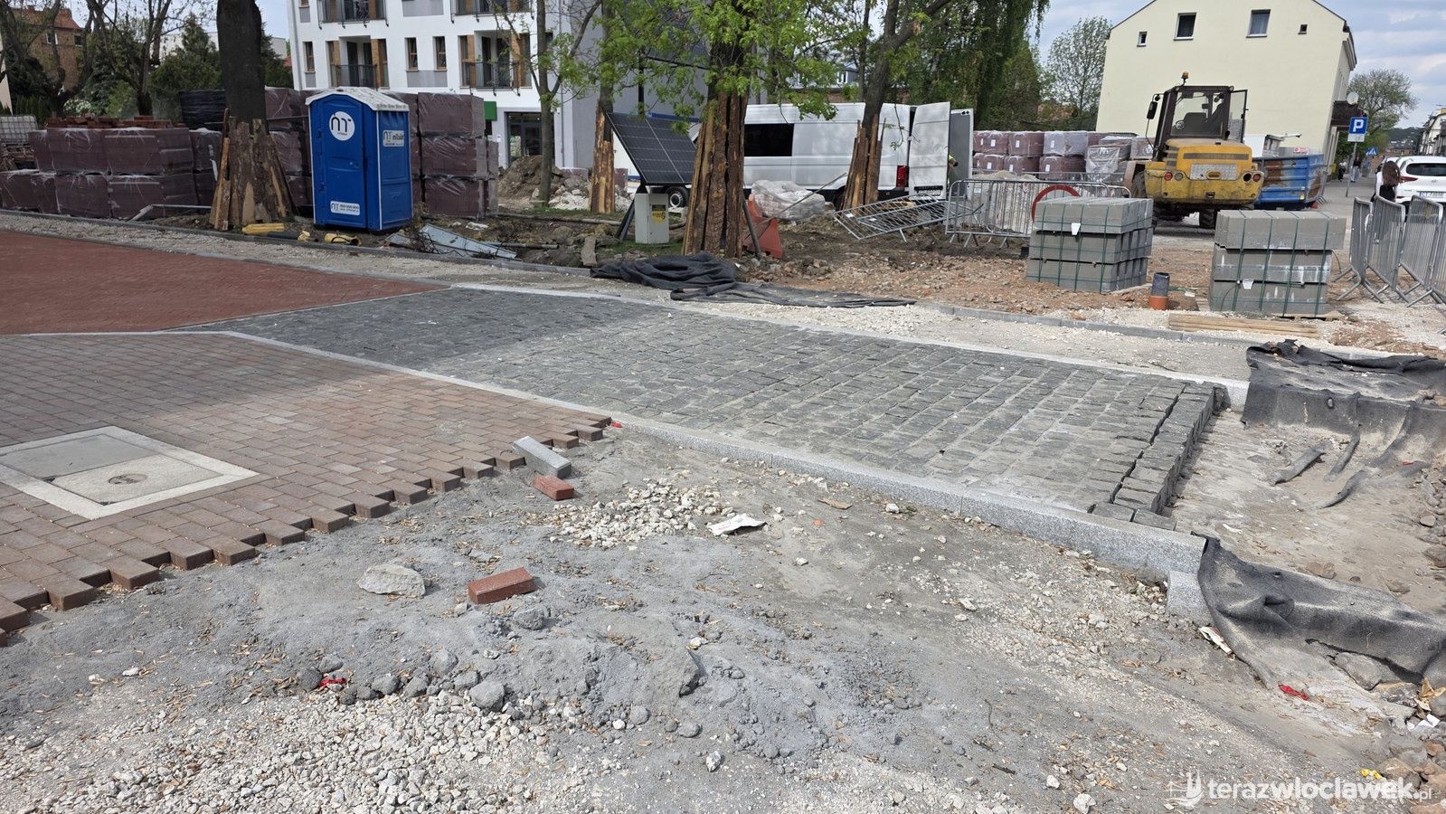 Zielone tereny Śródmieścia miasta Włocławek 07-05-2026