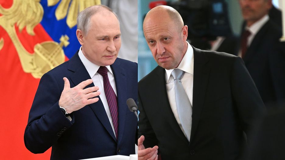 Prigożyn, Putin
