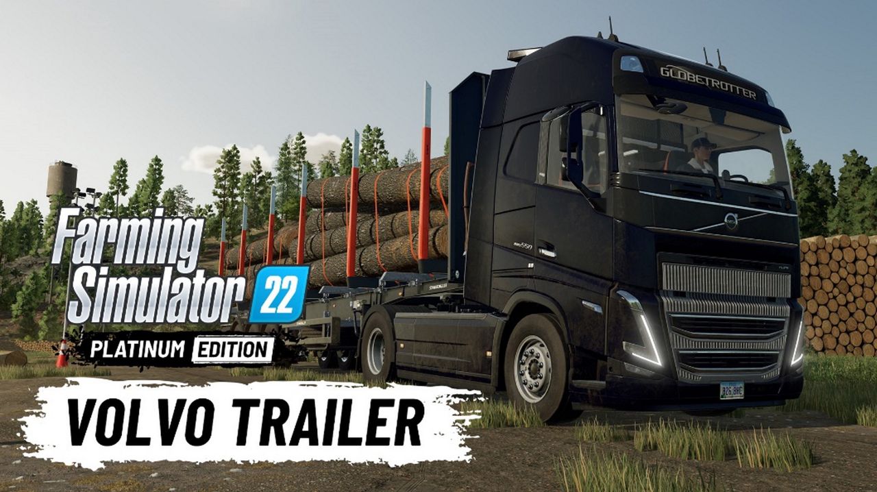 Farming Simulator 22 – zwiastun maszyn Volvo