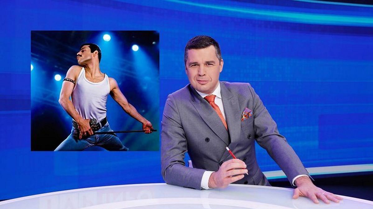 Michał Rachoń poprowadził debatę po emisji "Bohemian Rhapsody" w TVP
