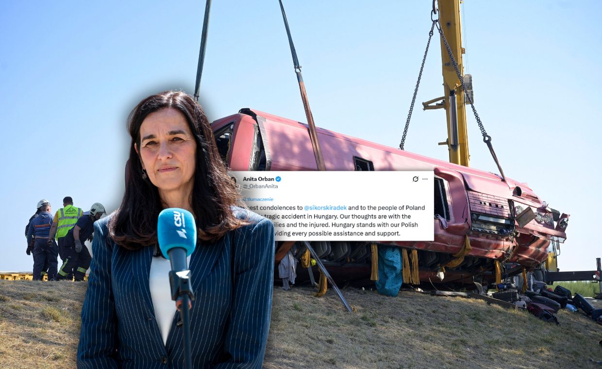 Węgierska szefowa MSZ składa kondolencje po wypadku – 12 ofiar