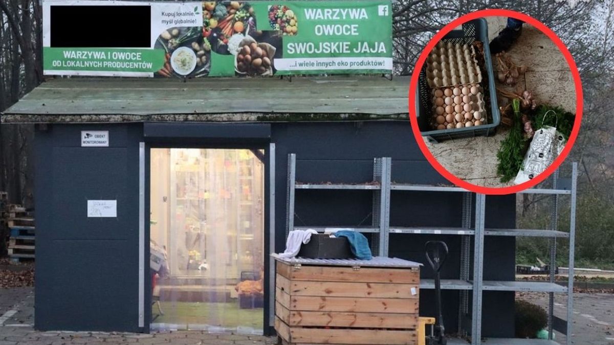 Napadli na warzywniak 