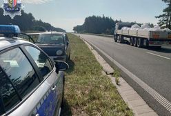 91-latek jechał pod prąd na ekspresówce. Doszło do kolizji