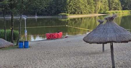 Dramat na plaży Patelnia. Z jeziora wyłowiono ciało 87-latka