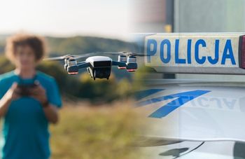 Drony nad centrum Warszawy. Dwaj młodzi mężczyźni z zarzutami