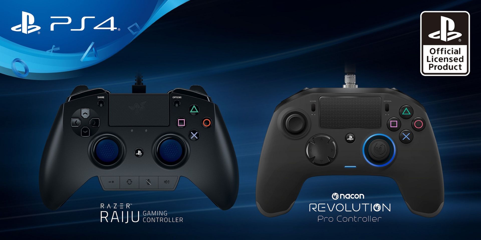 Razer Raiju i Nacon Revolution: profesjonalne kontrolery do esportu na PS4 1