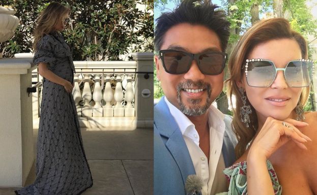 50-letnia (?) Kinga Korta dzieli się swoim szczęściem: "Nasze dziecko rośnie tak szybko! Uwielbiam patrzeć na mój brzuszek"