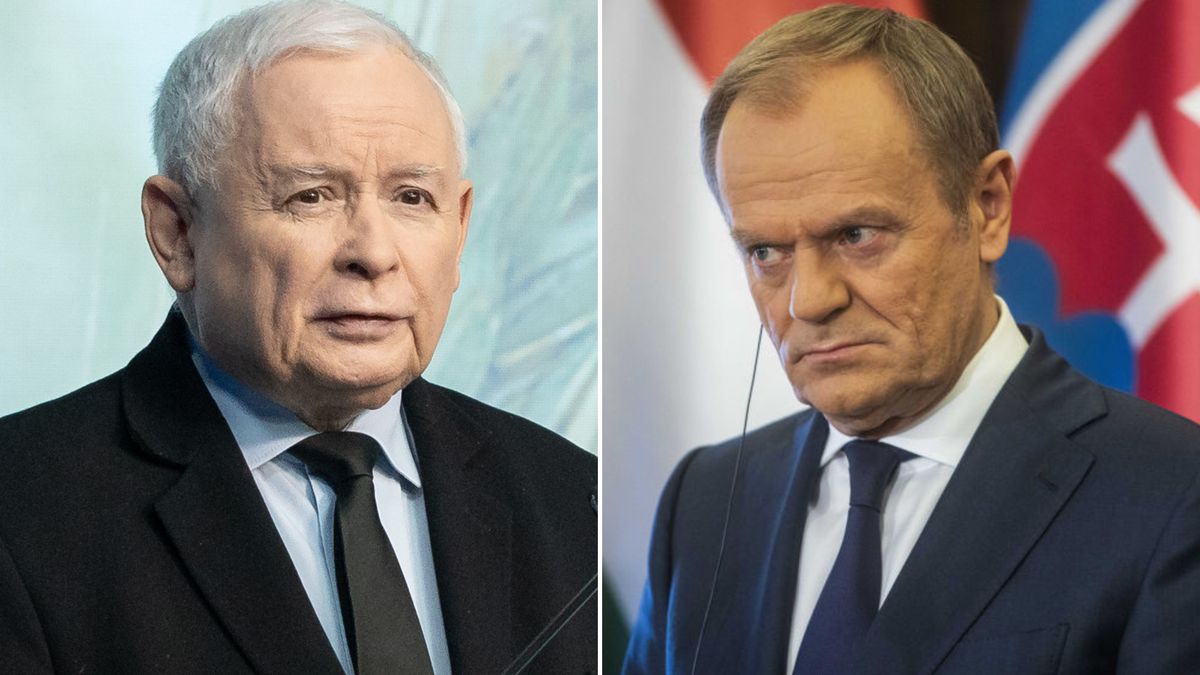 Jarosław Kaczyński, Donald Tusk