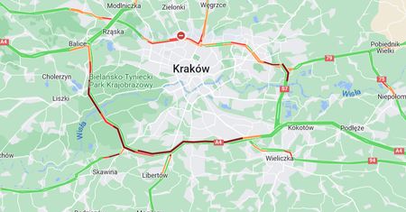Tragedia na autostradzie A4. Olbrzymi korek w Krakowie