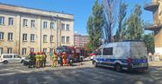 Łódź: Wypadek motocyklisty na ul. Wólczańskiej. Jednoślad zderzył się z samochodem osobowym. Jedna osoba ranna