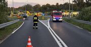 Lubsko: Poważny wypadek na obwodnicy. Wielu rannych, wylądowały śmigłowce LPR