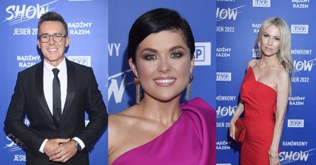 Gwiazdy TVP walczą o uwagę na prezentacji jesiennej ramówki: Katarzyna Cichopek, Maciej Kurzajewski, Magdalena Ogórek... (ZDJĘCIA)
