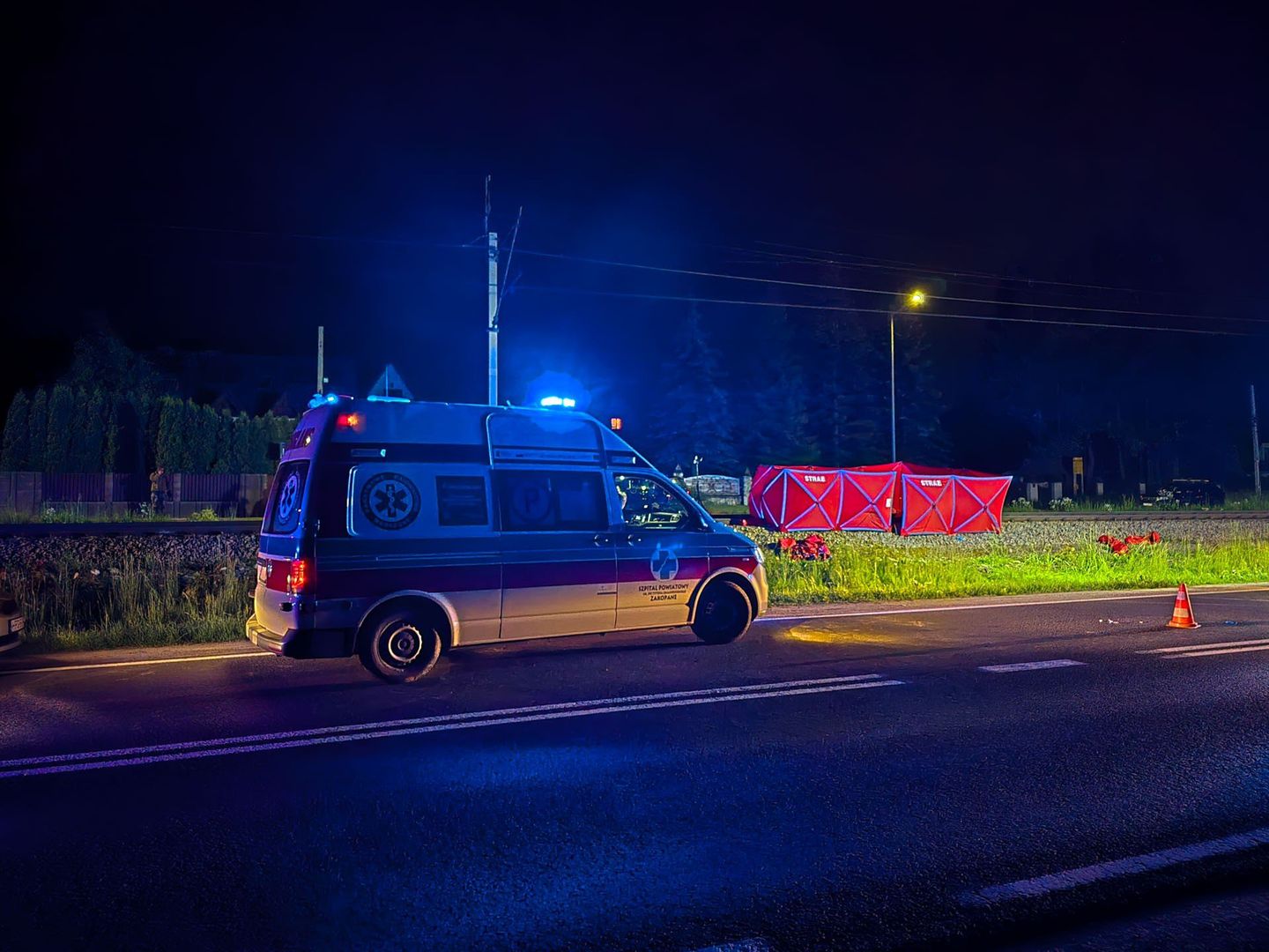 Śmiertelny wypadek w Poroninie