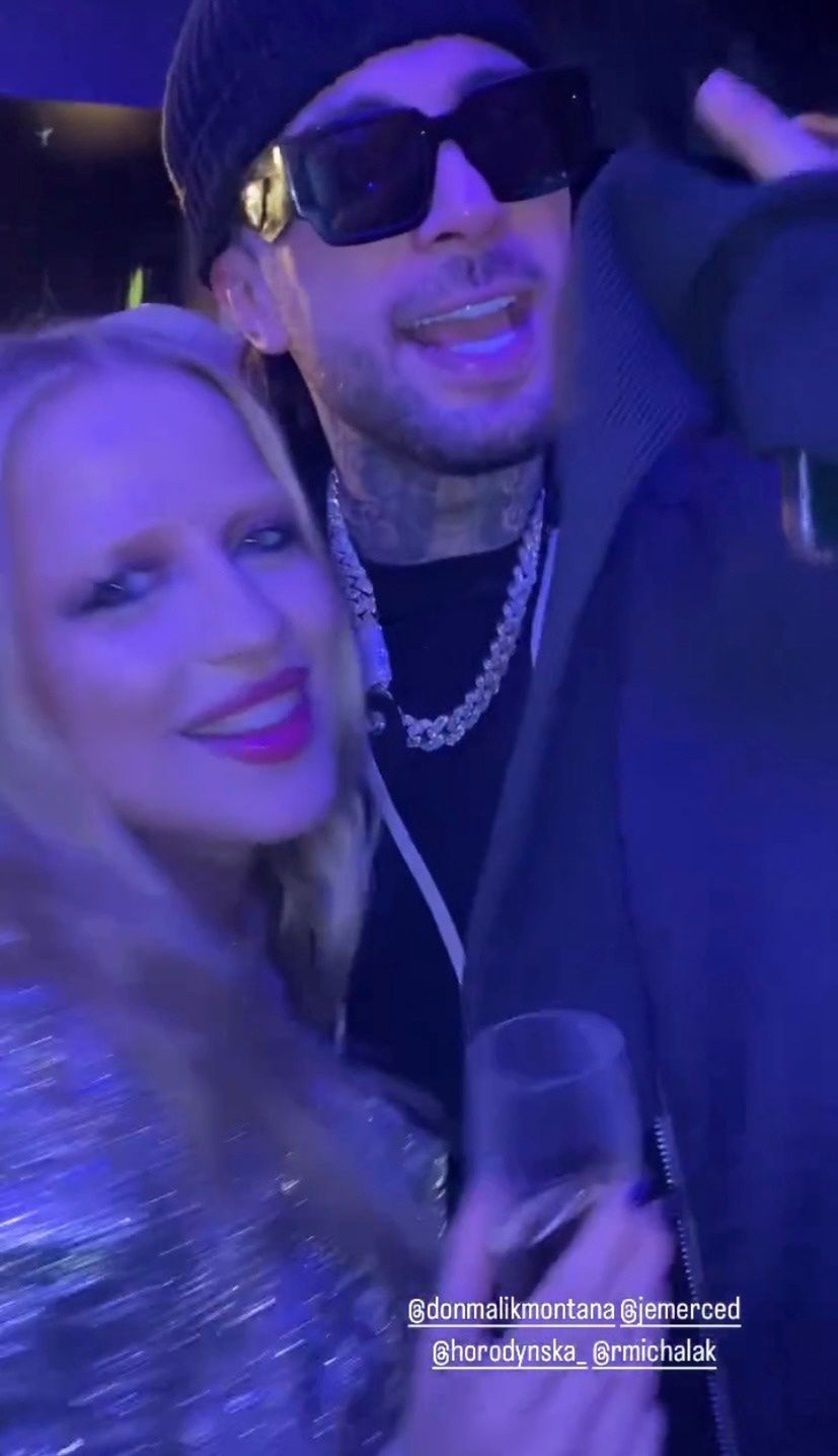 Jessica Mercedes i Malik Montana na urodzinach Vitkaca