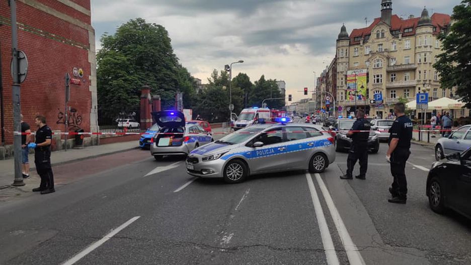 Wypadek w Katowicach 