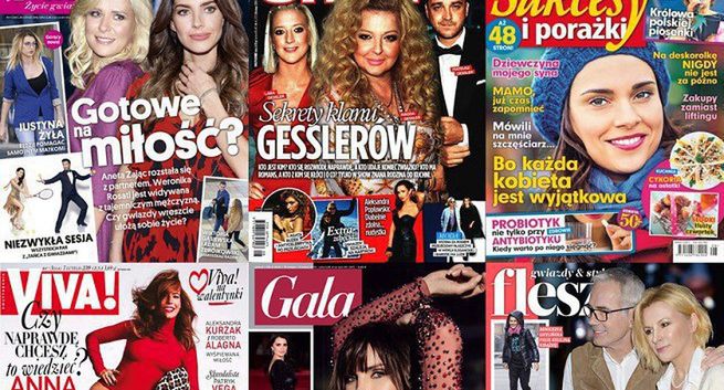 Dwutygodniki people straciły 28 proc. „Flesz” i „Gala” z największymi spadkami