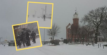 Synoptycy się nie pomylili. Dzieje się w Ustce. "Świata nie widać"