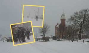 Synoptycy się nie pomylili. Dzieje się w Ustce. "Świata nie widać"