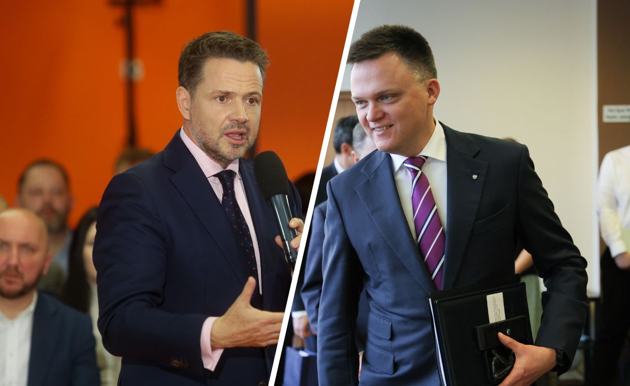 "Trzaskowski się nie nadaje". Polityk 2025 tłumaczy słowa Hołowni