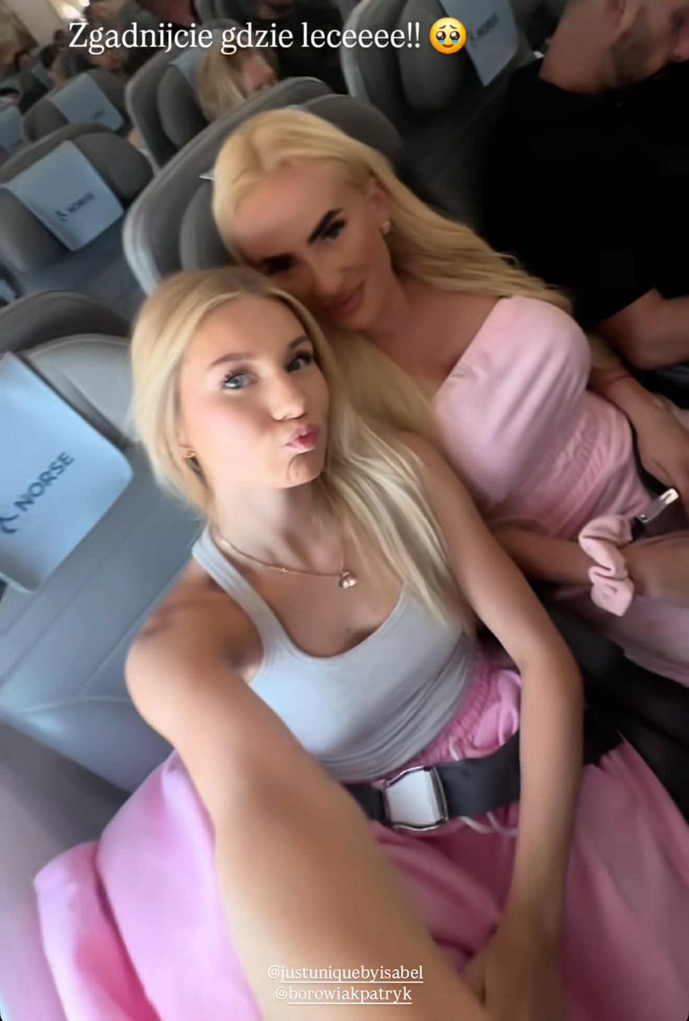 Izabela Macudzińska pozuje z 17-letnią córką