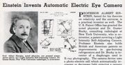 To wcale nie Kodak opracował pierwszy automatyczny aparat! Einstein był pierwszy