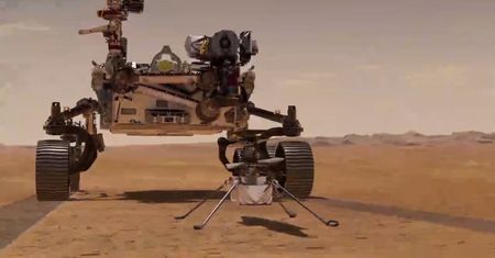 NASA ma pierwsze wieści od helikoptera Ingenuity na Marsie