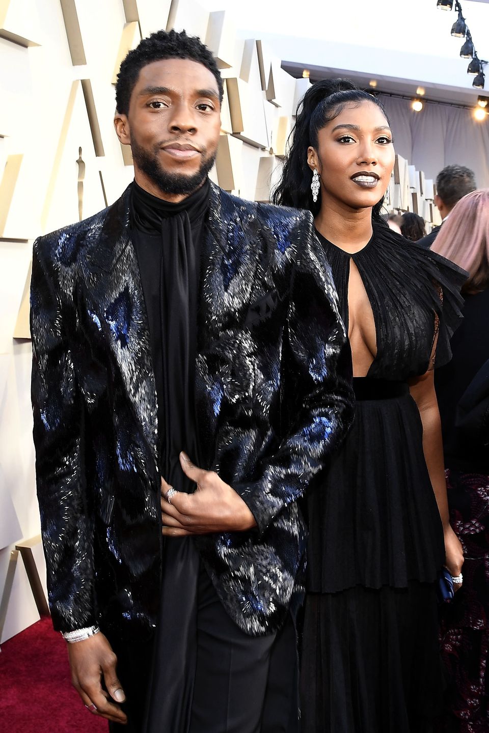 Chadwick Boseman i Taylor Simone Ledward
