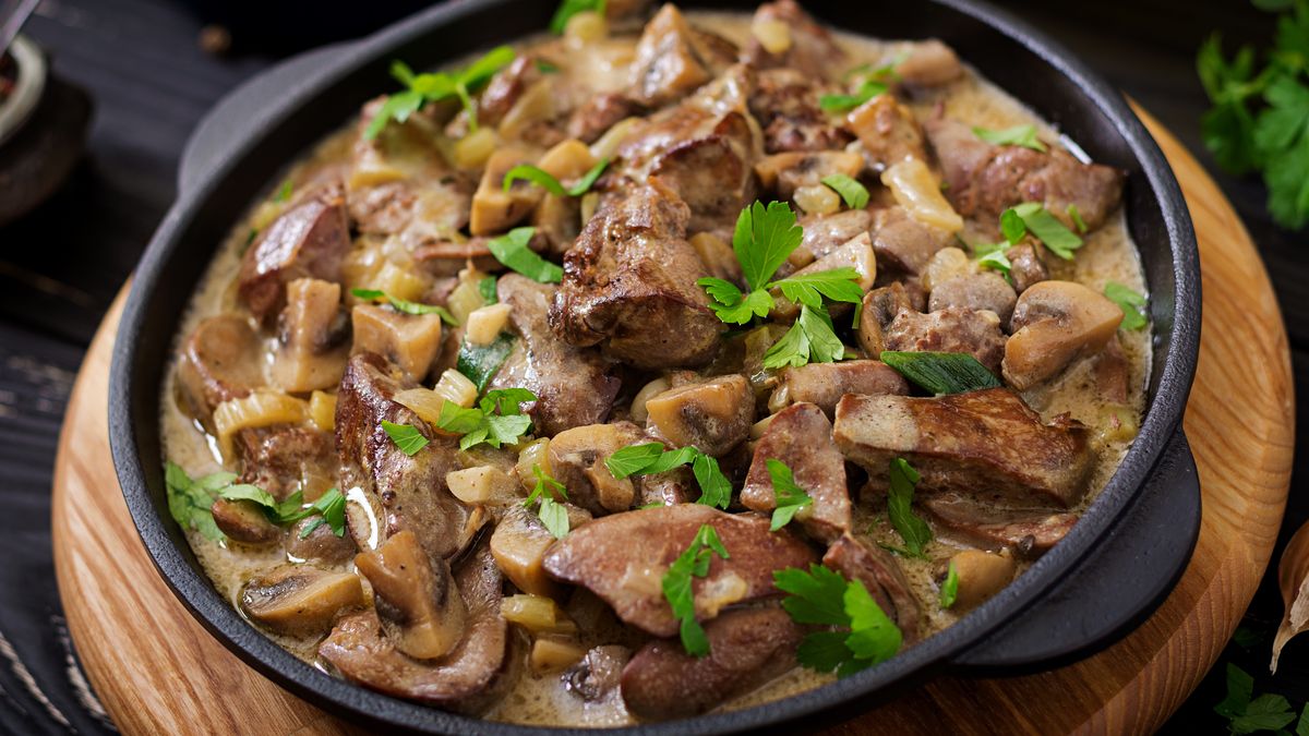 Stroganoff chicken liver with mushrooms and cream
Timolina
Onion, closeup, dish, roast, meal, nobody, fried, delicious, green, liver, diet, brown, snack, organic, prepared, european, chicken, dishware, restaurant, gourmet, roasted, traditional, vegetable, dinner, eat, Piece, tasty, grilled, pan, lunch, sauteed, cooked, classic, cuisine, appetizing, ingredient, wooden, fresh, boiled, protein, food, meat, edible, parsley, portion, mushrooms, Stroganoff, cream, onion, closeup, dish, roast, meal, nobody, fried, delicious, green, liver, diet, brown, snack, organic, prepared, european, chicken, dishware, restaurant, gourmet, roasted, traditional, vegetable, dinner, eat, piece, tasty, grilled, pan, lunch, sauteed, cooked, classic, cuisine, appetizing, ingredient, wooden, fresh, boiled, protein, food, meat, edible, parsley, portion, mushrooms, stroganoff, cream