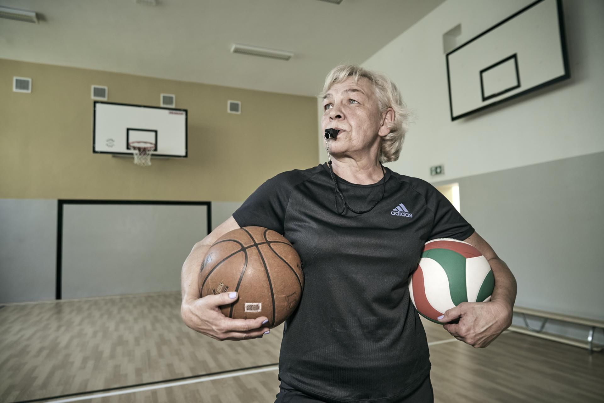 Lucyna Kędzierska, nauczycielka wf