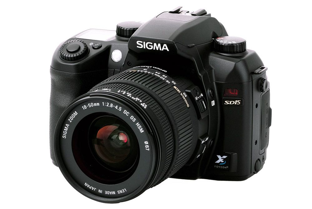 Sigma SD15 to aparat japońskiej firmy Sigma będącej największym na świecie niezależnym producentem obiektywów