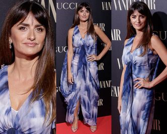 Penelope Cruz w nowej fryzurze i drogiej sukience Chanel