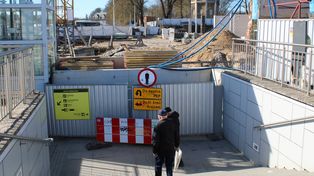 Koszalin: Prace na dworcu PKP zostaną wznowione? Póki co przewoźnik zmienia organizację ruchu
