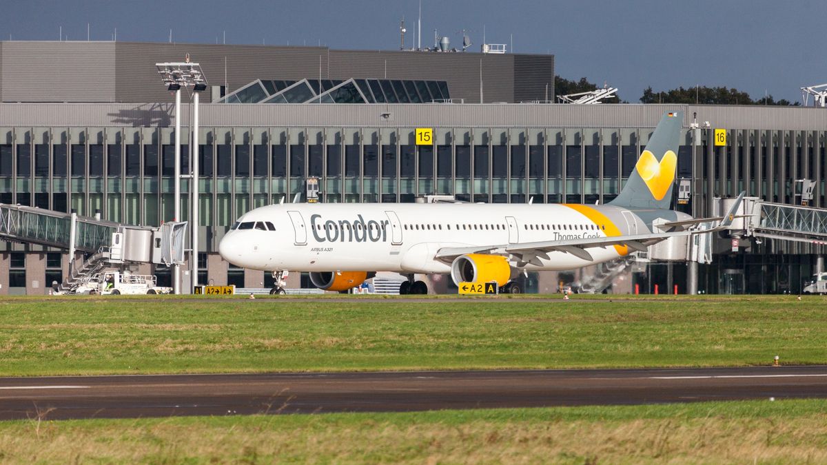 Lotnisko w Langenhagen.