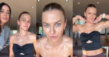 Pieczonka znów zrobiła makijaż Lewandowskiej. Trenerka pokazała się BEZ MAKIJAŻU, a fani oniemieli: "Wiele nie trzeba z taką cerą" (FOTO)