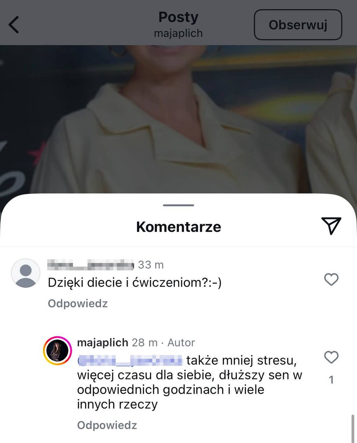 Maja Rutkowski podpowiada internautce