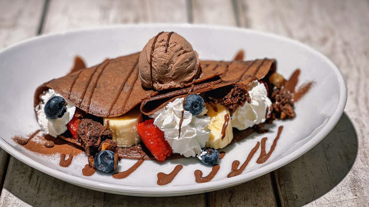 Naleśniki czekoladowe. 