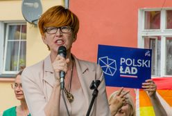 "Opozycja nam zdziczała". Rafalska grzmi na lokalnym wiecu