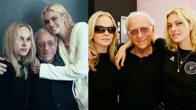 Nicola Peltz z rodzicami