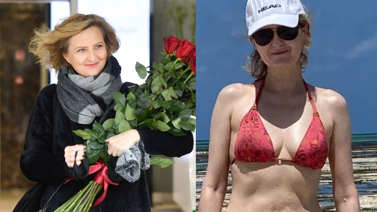 Izabela Kuna w bikini na Zanzibarze