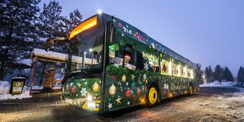 Bielsko-Biała: Świąteczny autobus MZK ponownie na ulicach miasta