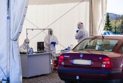 Szczepienia. Wypadek w kieleckim punkcie drive-thru