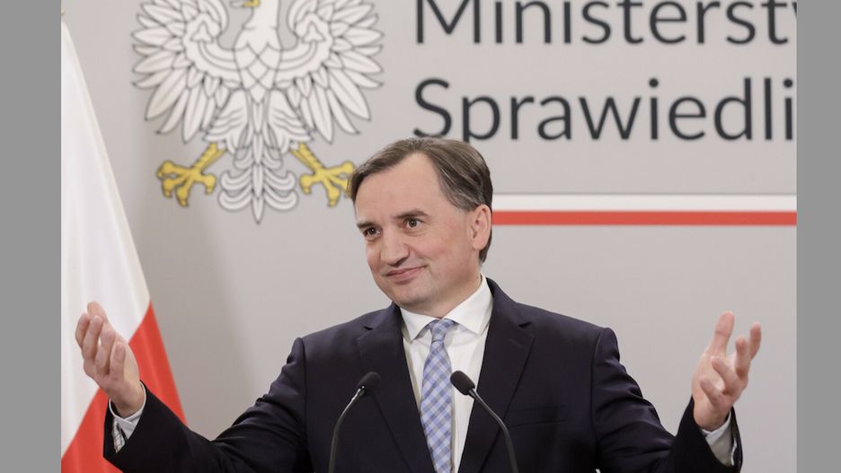 Zbigniew Ziobro na konferencji prasowej w listopadzie 2023 roku